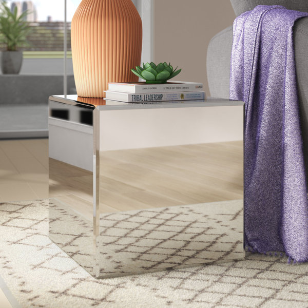 Mirrored Accent Table Wayfair